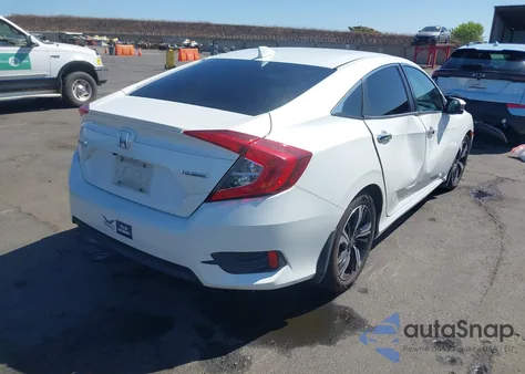 2016 Honda Civic Touring из США, поврежденный, VIN 19XFC1F92GE033581